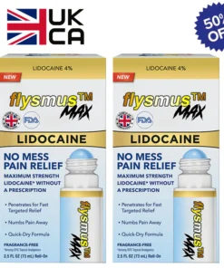 Flysmus™ Lidocaine Joints Pain Relief Healing Liquid promotes healing and reduces swelling for long-term results.