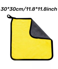 Achieve a streak-free clean with the soft texture of the 600 GSM Car Towel.