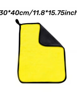 Super absorbent 600 GSM Car Towel quickly lifts water and dirt for a spotless finish.