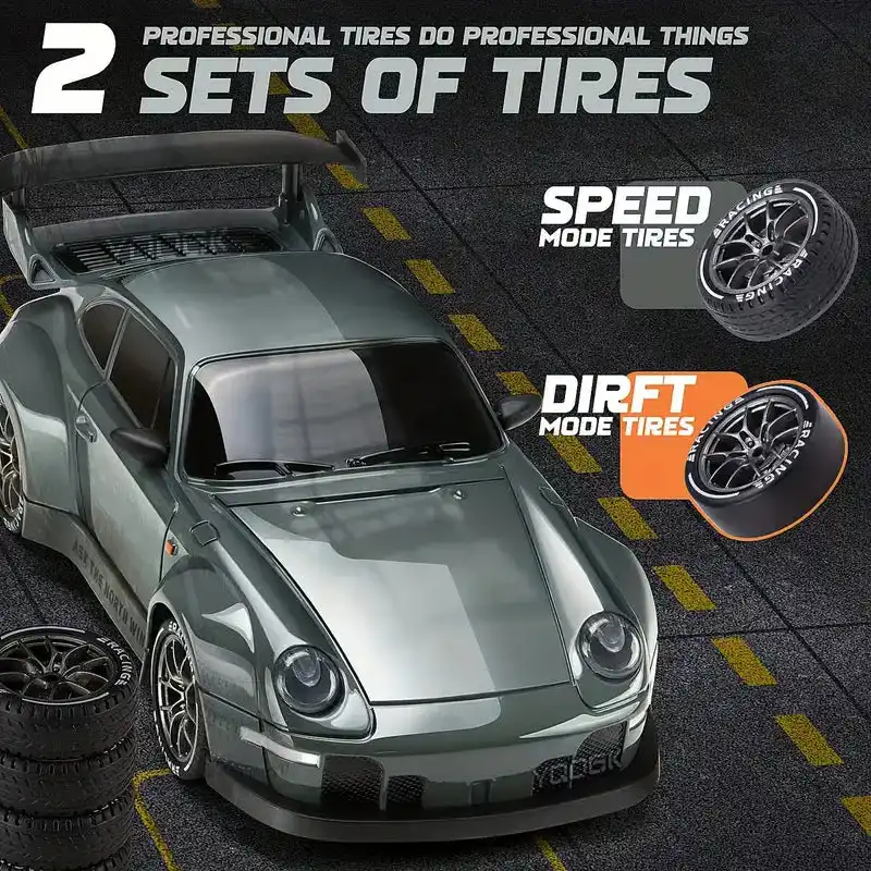 993 Limited Edition - Half-proportion throttle RC remote control drift car