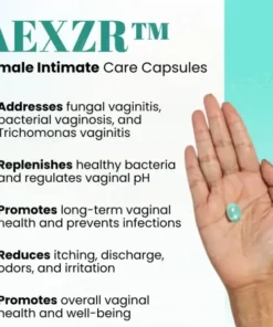 AEXZR™ Female Intimate Care Capsules