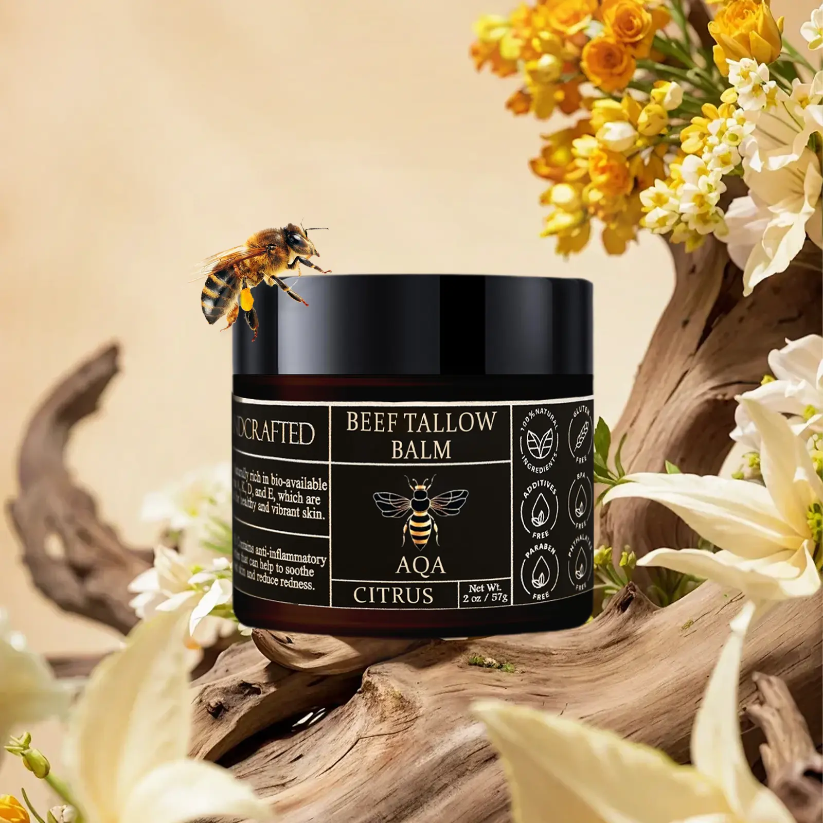 AQA™ Beef Tallow Balm
