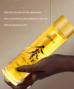Combat aging signs with Anti-Wrinkle Ginseng Essence Water, boosting skin elasticity and hydration.