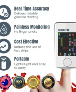 Ceoerty™ GlucoTrak Glucose Monitoring Device