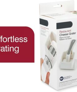 Compact and NSF certified crank cheese grater ideal for both home cooks and professional chefs.