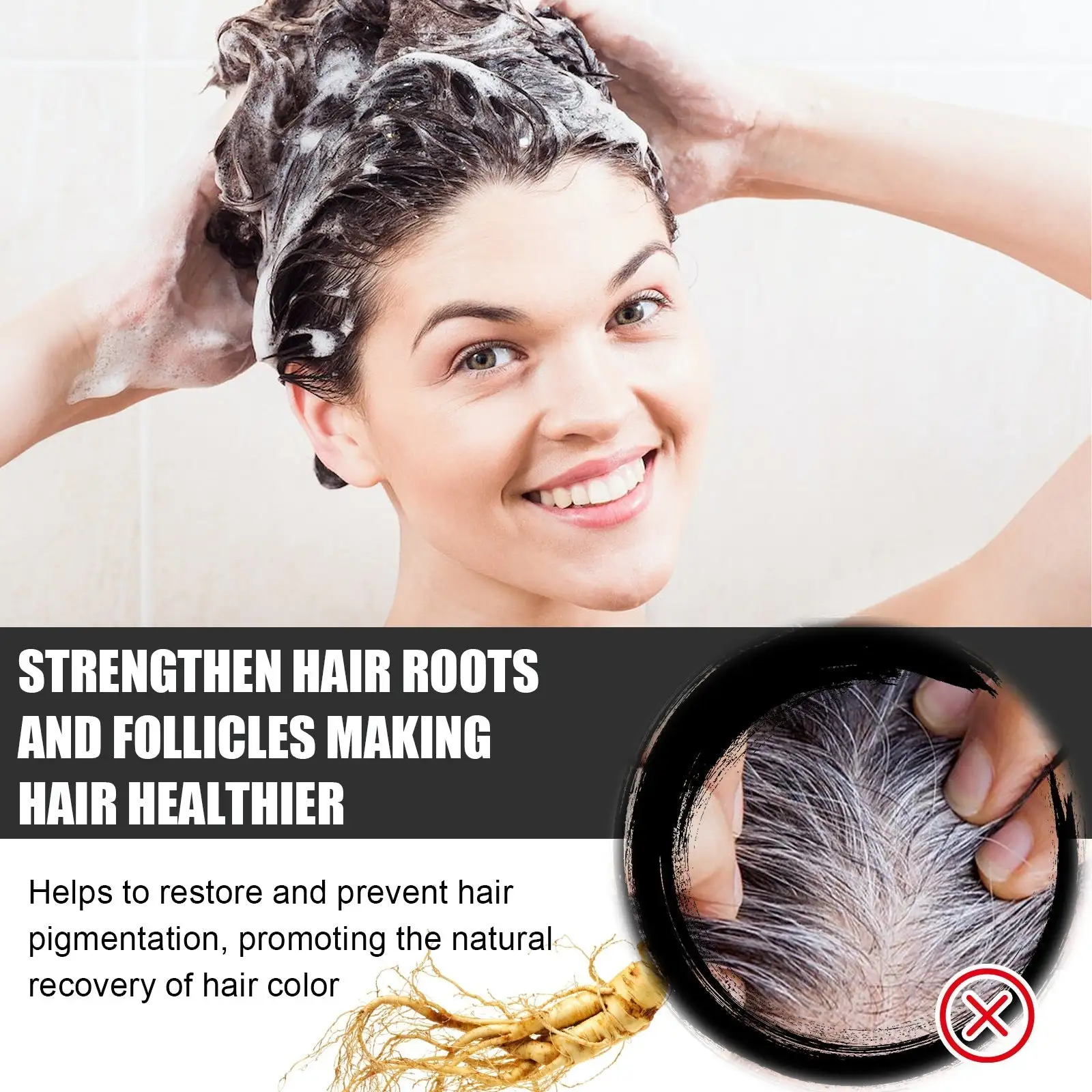 Siabann seampù dorchaachaidh Fivfivgo™