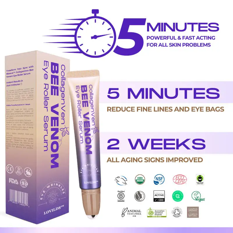 LOVILDS ™ CollagenVen Bee Venom Eye Roller Serum