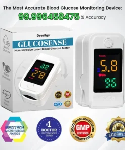 Oveallgo™ GlucoSense ULTRA Non-Invasive Laser Blood Glucose Mete