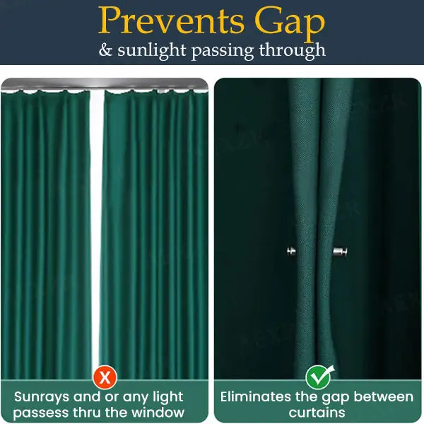 Bucall cùirtearan magnetach Powlyf ™