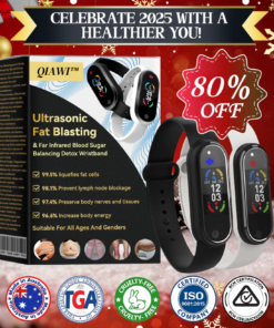 QIAWI™ 𝐔𝐥𝐭𝐫𝐚𝐬𝐨𝐧𝐢𝐜 𝐅𝐚𝐭 𝐁𝐥𝐚𝐬𝐭𝐢𝐧𝐠 & 𝐅𝐚𝐫 𝐈𝐧𝐟𝐫𝐚𝐫𝐞𝐝 𝐁𝐥𝐨𝐨𝐝 𝐒𝐮𝐠𝐚𝐫 𝐁𝐚𝐥𝐚𝐧𝐜𝐢𝐧𝐠 𝐃𝐞𝐭𝐨𝐱 𝐖𝐫𝐢𝐬𝐭𝐛𝐚𝐧𝐝