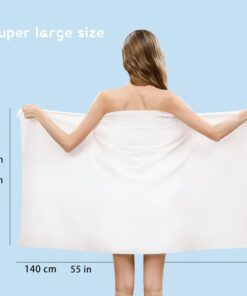 Travel Compressed Bath Towel – Perfect for air travel, camping, and sports.