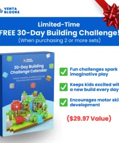 Venta™ STEM Learning Magnetic Building Blocks