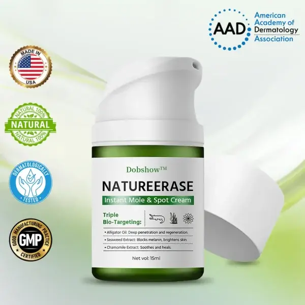 ✅ Official Store: Dobshow™ NatureErase Instant Mole & Spot Cream
