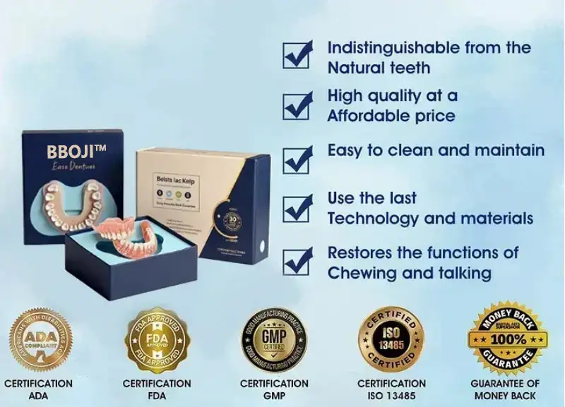 BBOJI™ New 72-Hour Denture Sale! 45% off + Free Ultrasonic Cleaner 1