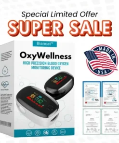 Biancat™ OxyWellness High Precision Blood Oxygen Monitoring Device