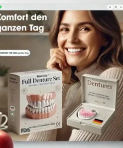 Bikenda™-🦷Fortschrittliches, maßgeschneidertes vollständiges Zahnprothesen-Set🦷 (⏰Begrenztes Sonderangebot, nur noch 30 Minuten verfügbar⏰)