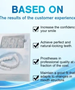 Hermsa™ mouldable dentures and special cleaning tablets