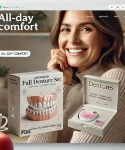 NESLEMY™ Advanced Customized Full Denture Set
