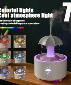 Rain Effect Humidifier for Bedroom