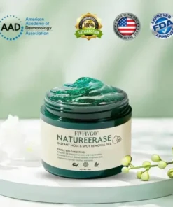 ✅ Official Store: Fivfivgo™ NatureErase Instant Mole & Spot Removal Gel