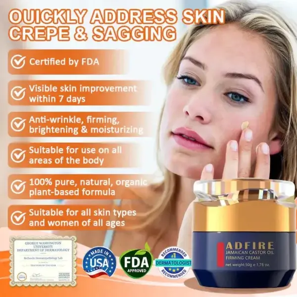 ADFIRE® Jamaican Castor Oil Firming Cream