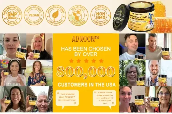 ADNOON™ Botulinum Toxin & Bee Venom Pain-Relief Bone Healing Cream