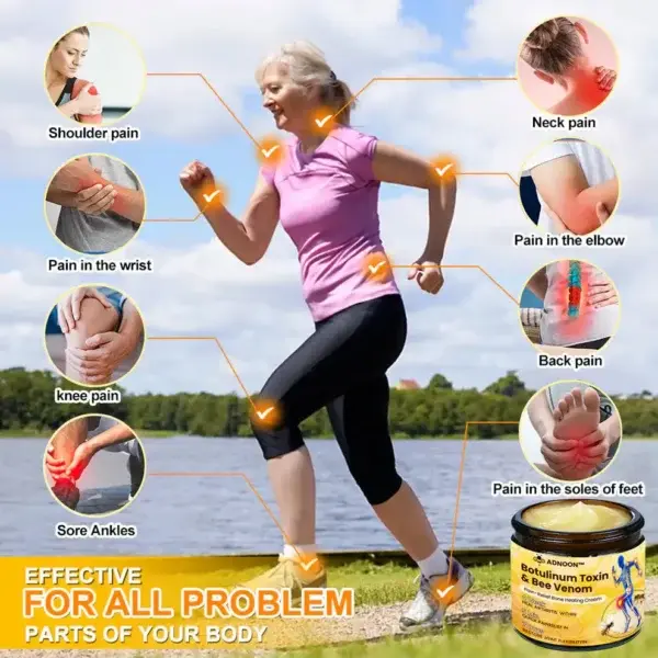 ADNOON™ Botulinum Toxin & Bee Venom Pain-Relief Bone Healing Cream