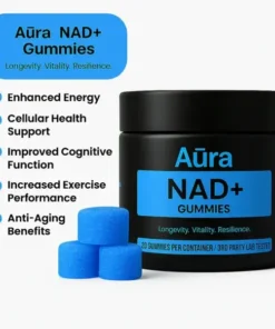 Aūra NAD+ Gummies