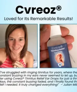 Cvreoz® Tinnitus Relief Ear Drops