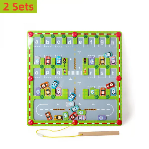 Magnetic Maze Alphabet Learning Toy