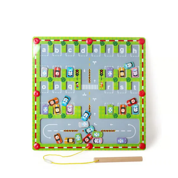 Magnetic Maze Alphabet Learning Toy