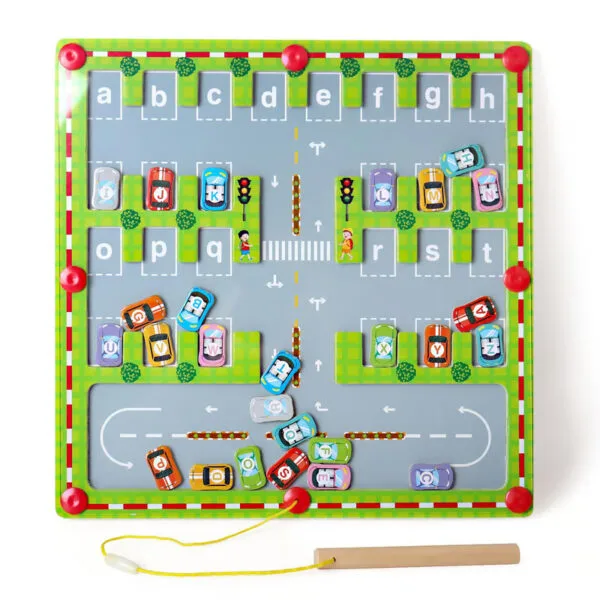 Magnetic Maze Alphabet Learning Toy