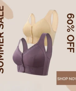 New Front Closure Breathable Bra for Seniors