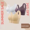 New Front Closure Breathable Bra for Seniors