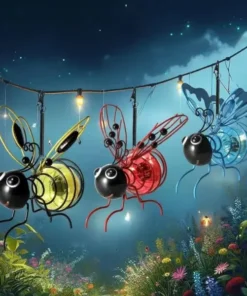 Outdoor Hanging Solar Bee Light