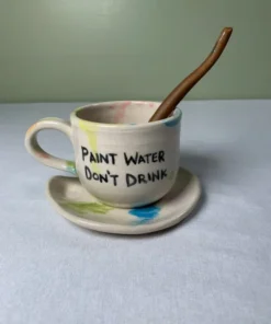 Paint Water Don’t Drink – Artist Mug