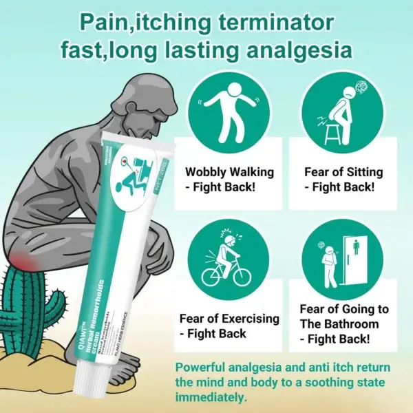 QIAWI™ Herbal Hemorrhoid Cream-Complete Treatment Of Hemorrhoids