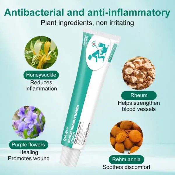 QIAWI™ Herbal Hemorrhoid Cream-Complete Treatment Of Hemorrhoids