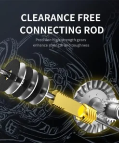 Stainless Steel Baitcasting Fishing Reel