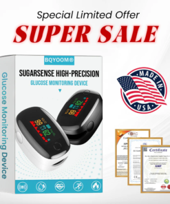 🌿【BQYOOM®】Non-invasive blood glucose meter——🌟Say goodbye to pain, keep your blood sugar stable 24 hours a day! 🌿