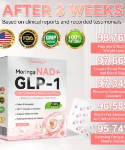 Official Authorized Store – Cheemex™ GLP-1 High-Concentration Liquid Pearls –NAD+ • Moringa • HCA(Weight Loss, Anti-Aging, Gut & Immune Support, Blood Sugar Balance, Heart & Brain Health) ⚡Developed by Experts in Metabolic & Cardiovascular Science