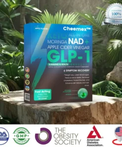 [Official Authorized Store] Cheemex™ GLP-1 Slimming & Health Ultra Concentrated Essence Liquid Pearls - NAD+ Moringa & ACV (✅speedy, long-lasting, addressing diabetes, obesity, and cardiovascular diseases) - ⚡Developed by the Obesity Society