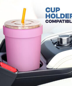 Double-Wall Vacuum Coffee Cup Sleeve