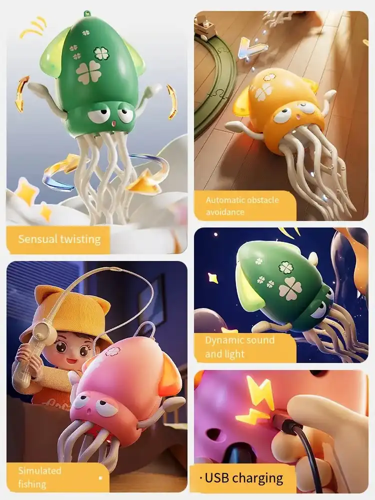 Electric Dancing Octopus