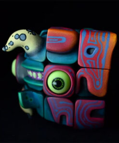 Hand Painted Puzzle Cube