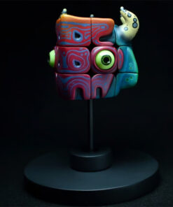 Hand Painted Puzzle Cube