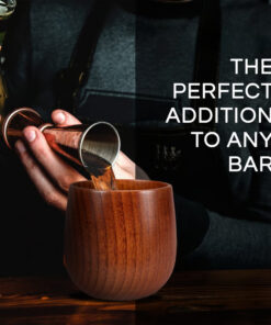 Handmade Wooden Whiskey Tumbler