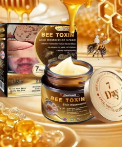 Mayo Clinic Official: coastglee®Bee Toxin Skin Treatment Cream Anti-aging, Hydrating, Skin Repair, Even Tone, Acne and Dark Spot Treatment, Wart and Mole Removal, Psoriasis Relief