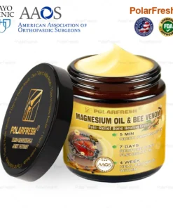 💧🐝PolarFresh® Magnesium Oil & Bee Venom Pain-Relief Bone Healing Cream👨‍⚕️Approved by the American Academy of Orthopaedic Surgeons (AAOS)