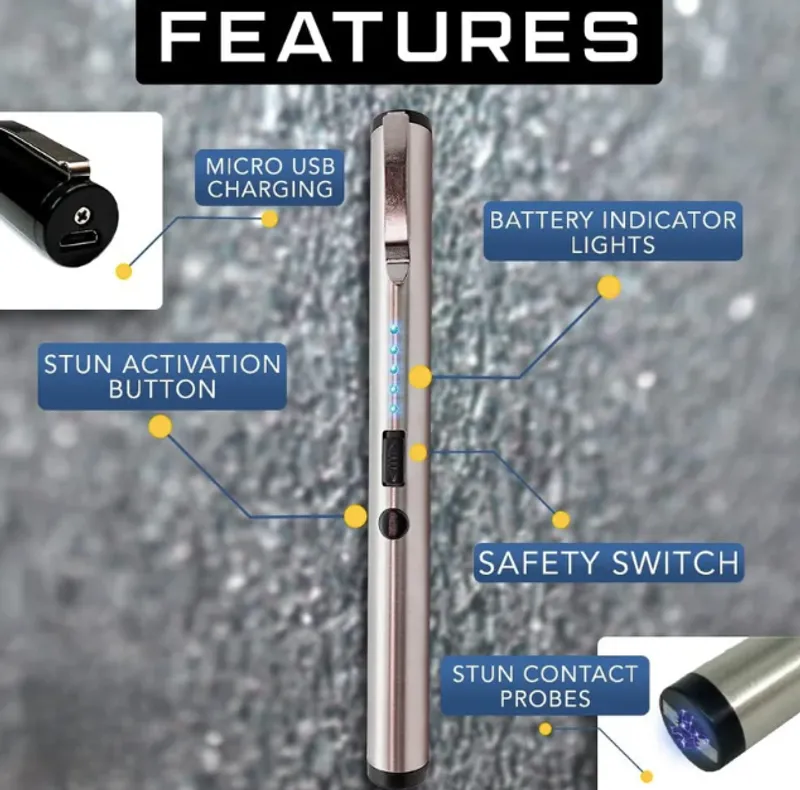 SUPTRUCK DefenPro 32,000,000 Stun Pen